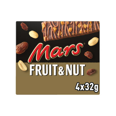 Fruit & Nut Mulitpack Chocolate Bars 4 x 32g thumbnail 2