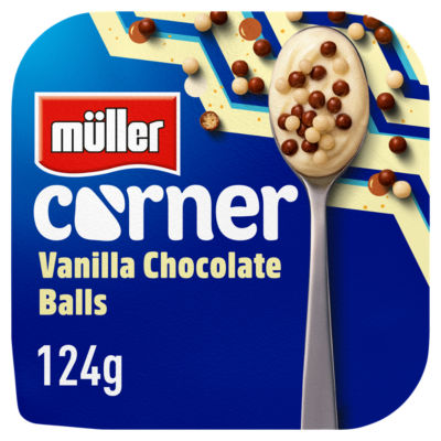 Corner Vanilla Yogurt with Chocolate Balls thumbnail 2