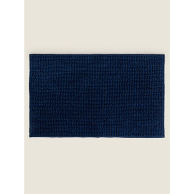 Blue Chenille Bath Mat thumbnail 2