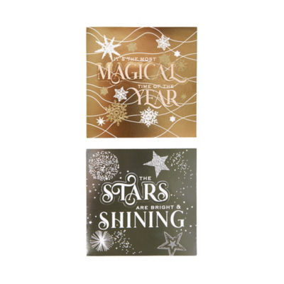 Swirly Text Handcrafted Christmas Cards - Set of 10 thumbnail 3