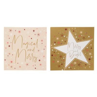 Merry and Bright Cards - Set of 16