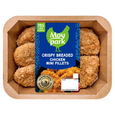 Crispy Breaded Chicken Mini Fillets 300g thumbnail 2