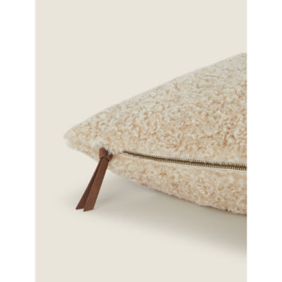Natural Borg Cushion thumbnail 3