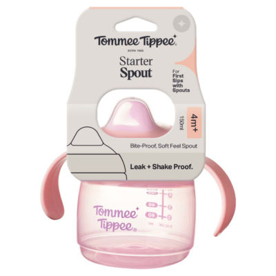1x Starter Spout Cup, Easy-Grip, 4 Months+, Assorted Colours thumbnail 2