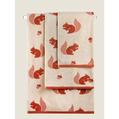 Medium Squirrel Bath Towel