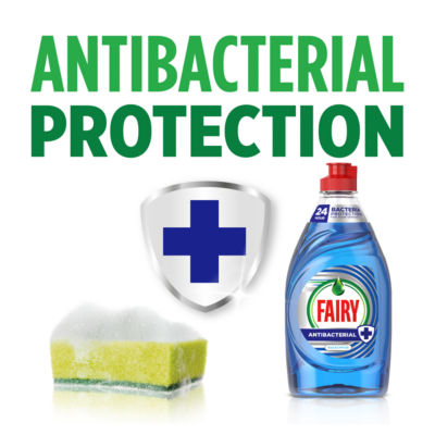 Antibacterial Washing Up Liquid Eucalyptus 820ml thumbnail 3