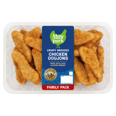 Crispy Breaded Chicken Goujons 700g
