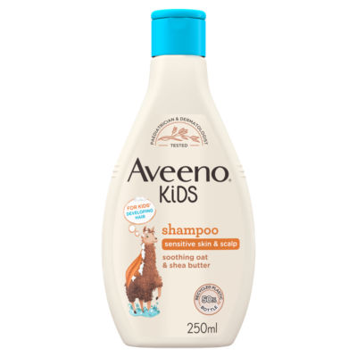 Aveeno Kids Shampoo with Soothing Oat & Shea Butter for Sensitive Skin