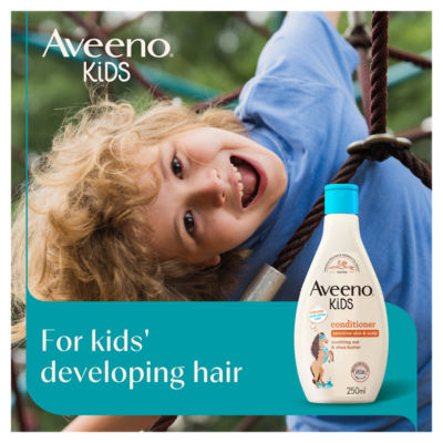 Aveeno Kids Conditioner with Soothing Oat & Shea Butter 250ml thumbnail 3