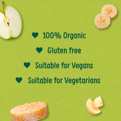 Banana Rice Cake Clouds Organic Baby Snacks 40g 7 months+ thumbnail 4