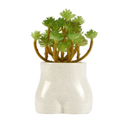 Cream Bottom Planter thumbnail 3