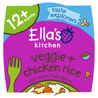 Veggie + Chicken Rice with Warm Fruity Spices 12+ Months 200g thumbnail 2