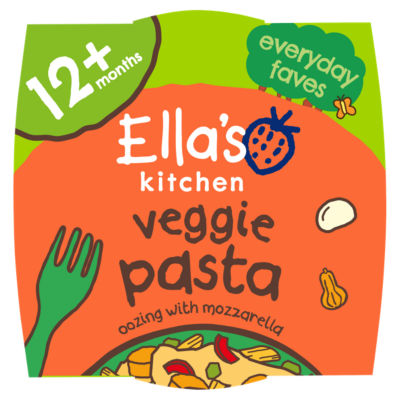 Veggie Pasta Oozing with Mozzarella 12+ Months 200g thumbnail 2