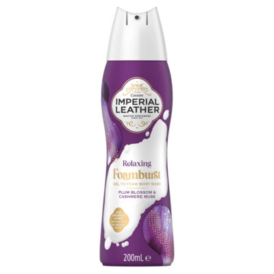 Imperial Leather Relaxing Foamburst Plum Blossom and Cashmere Musk