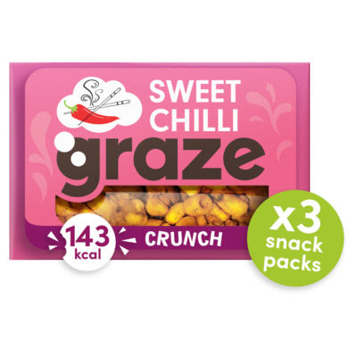 Sweet Chilli Crunch Snack Packs 3 x 28g