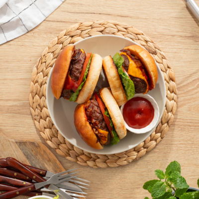 The Scottish Butcher 4 Premium Steak Burgers 454g thumbnail 3