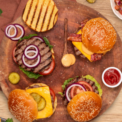 The Scottish Butcher 4 Premium Steak Burgers 454g thumbnail 4