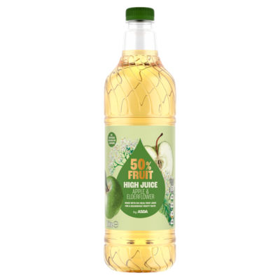 50% Fruit High Juice Apple & Elderflower 1 Litre thumbnail 2