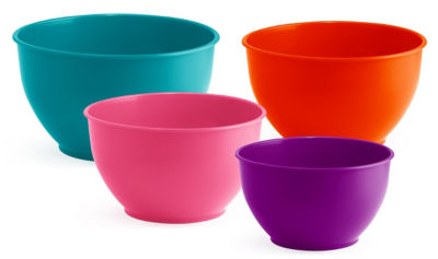 Coloured Mixing Bowls