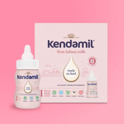First Infant Milk 1 From Birth 420ml (6 x 70ml) thumbnail 3