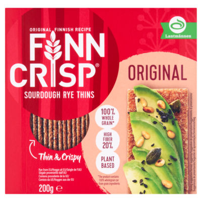 30 Original Sourdough Rye Thins 200g thumbnail 2