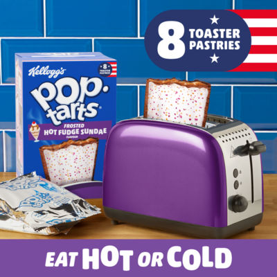Pop Tarts Frosted Hot Fudge Sundae Pastry Snacks 8 x 48g thumbnail 3