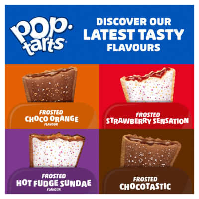 Pop Tarts Frosted Hot Fudge Sundae Pastry Snacks 8 x 48g thumbnail 4