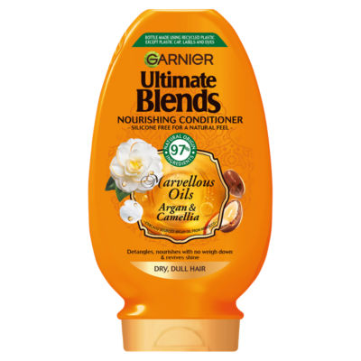 Ultimate Blends Marvellous Oils Shine Enhancing Vegan Conditioner for Dull Hair 400ml thumbnail 2
