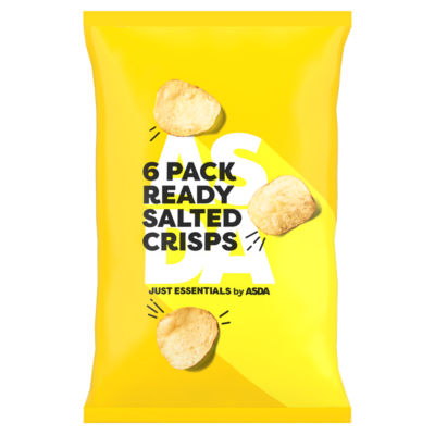 Pack Ready Salted Crisps 6 x 25g (150g) thumbnail 2