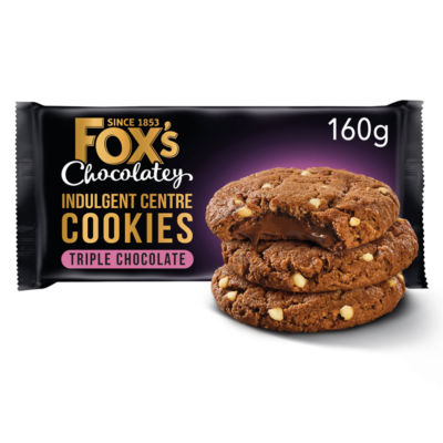 Fabulous Indulgent Centre Cookies Triple Chocolate 160g thumbnail 2