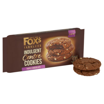 Fabulous Indulgent Centre Cookies Triple Chocolate 160g thumbnail 3