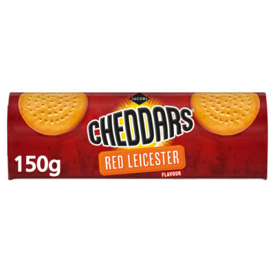 Cheddars Red Leicester Flavour Cheese Biscuits 150g thumbnail 2