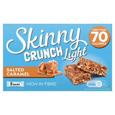 Crunch Light Salted Caramel Bars 5 x 19g thumbnail 2