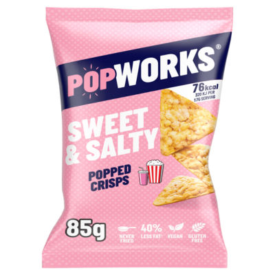 Sweet & Salty Sharing Popped Crisps 85g thumbnail 2