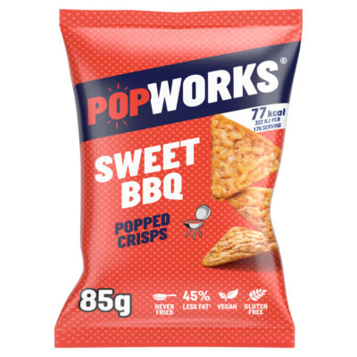 Sweet Barbecue Sharing Bag Popped Crisps 85g thumbnail 2