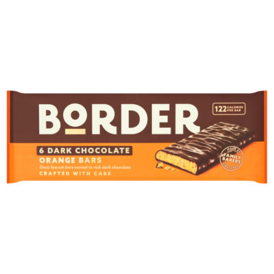 Dark Chocolate Orange Bars 6 x 24g (144g) thumbnail 2