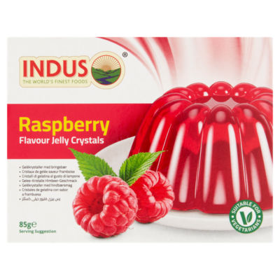 Raspberry Flavour Jelly Crystals 85g