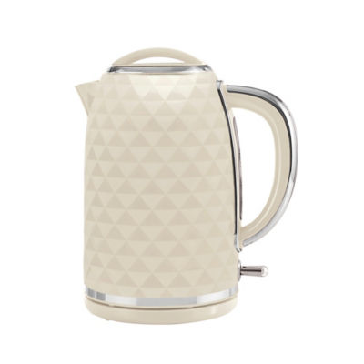 Cream Textured Fast Boil Kettle 1.7L thumbnail 2