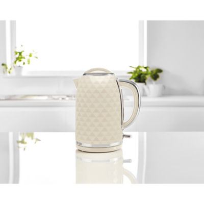 Cream Textured Fast Boil Kettle 1.7L thumbnail 3