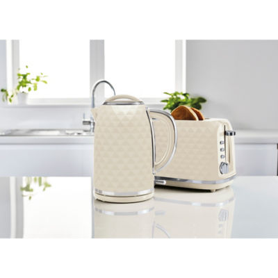 Cream Textured Fast Boil Kettle 1.7L thumbnail 5