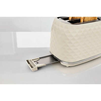 Cream Textured 2-Slice Toaster thumbnail 4