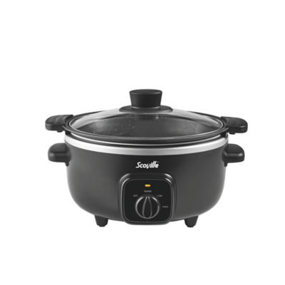 Black 3.5L Slow Cooker SSC101SS thumbnail 2