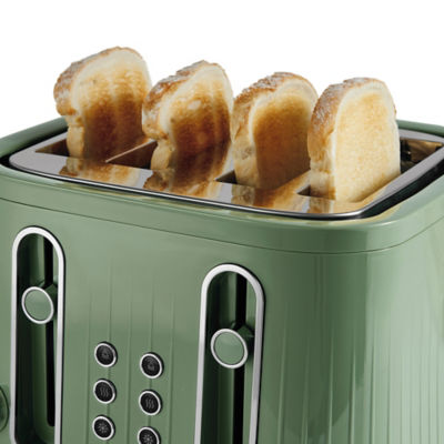 Green Scandi 4-Slice Toaster GTT201G-22 thumbnail 3