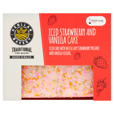 Iced Strawberry and Vanilla Cake thumbnail 2