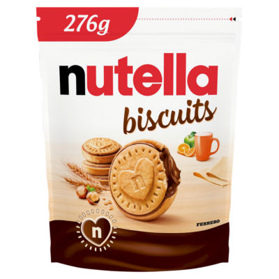 20 Pieces 276g - Crunchy Biscuits filled with Nutella thumbnail 2