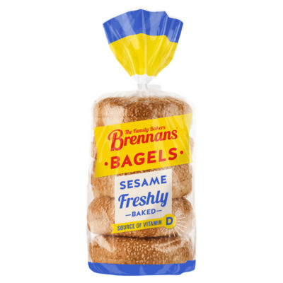 Sesame Freshly Baked Bagels 425g