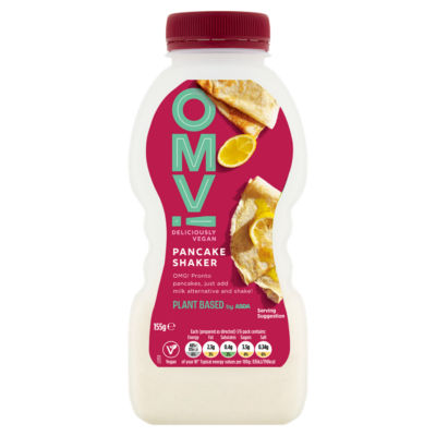 OMV! Deliciously Vegan by Asda Plant Based Pancake Shaker