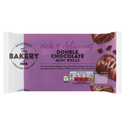 The Bakery Double Chocolate Mini Rolls