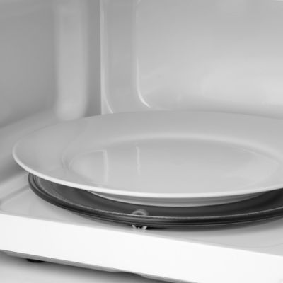 Black 17L Diamond Texture Manual Microwave Oven thumbnail 4