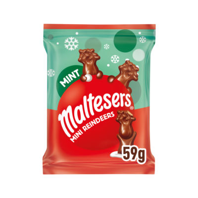 Reindeer Chocolate Christmas Mint Mini Treats Bag 59g thumbnail 2